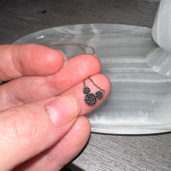 Chrislu Disney Mickey necklace black and copper - Picture 3 of 6